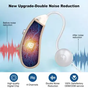 Günstige Mehr farben optionen 8-Kanal-USB-Ladung Profession elles Design Gehörlose Hörgeräte für Senioren
