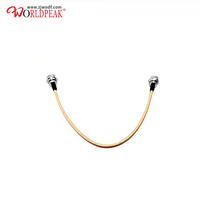 Câble coaxial de type F 75 Ohm RG179 F mâle-mâle pour TV, modem, tuner, antenne satellite, télévision numérique, haut débit Internet