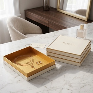 Custom Lid and Base Box With Neck Factory Direct Luxury Packaging for jwewlry Cosmetics and Gift - Product Image 2