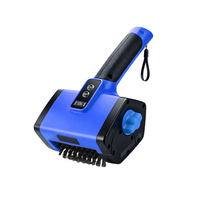 Brosse GOLD Free Spinning Grill W/LED Cordless Rechargeable 304 Stainless Steel Roller Blasts Away No Poils No Preheating