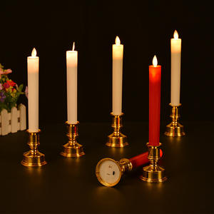 LED Electric Flameless Wedding Graduation Party Candle Holder Long-lasting Home &amp; Decorative Candle Battery Operated Flame - Product Image 2