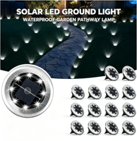 Lampe solaire LED de sol étanche pour allée, marqueur de signalisation pour la sécurité routière et le contrôle du trafic OEM Yzx