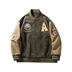 Customizable Logo Wholesale Baseball <b>Jacket</b> Men Autumn 2026 New Style Men Coat Autumn <b>Pilot</b> <b>Jacket</b> Fashion Coat - Product Image 3