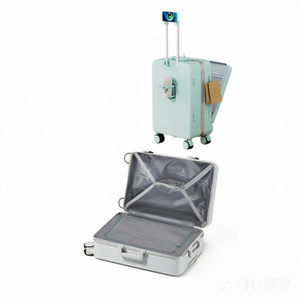 Secure Packaging Large Luggage Wheel Covers Underseat <strong>Toddler</strong> Backpack Travel Leather <strong>Suitcase</strong> - Product Image 3
