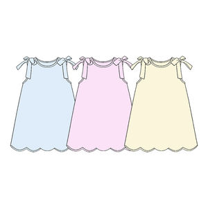 ชุดเดรสเด็กผู้หญิงผ้าคอตตอนผสมสแปนเด็กซ์ระบายอากาศได้ดี แต่งขอบระบายลายพิมพ์  สำหรับฤดูใบไม้ผลิและฤดูใบไม้ร่วง สไตล์ลำลอง - Product Image 4