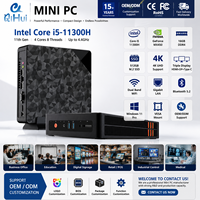 Mini PC Core I5 11300H 16GB DDR4 512GB SSD Win Compact Desktop for Office and Business Use