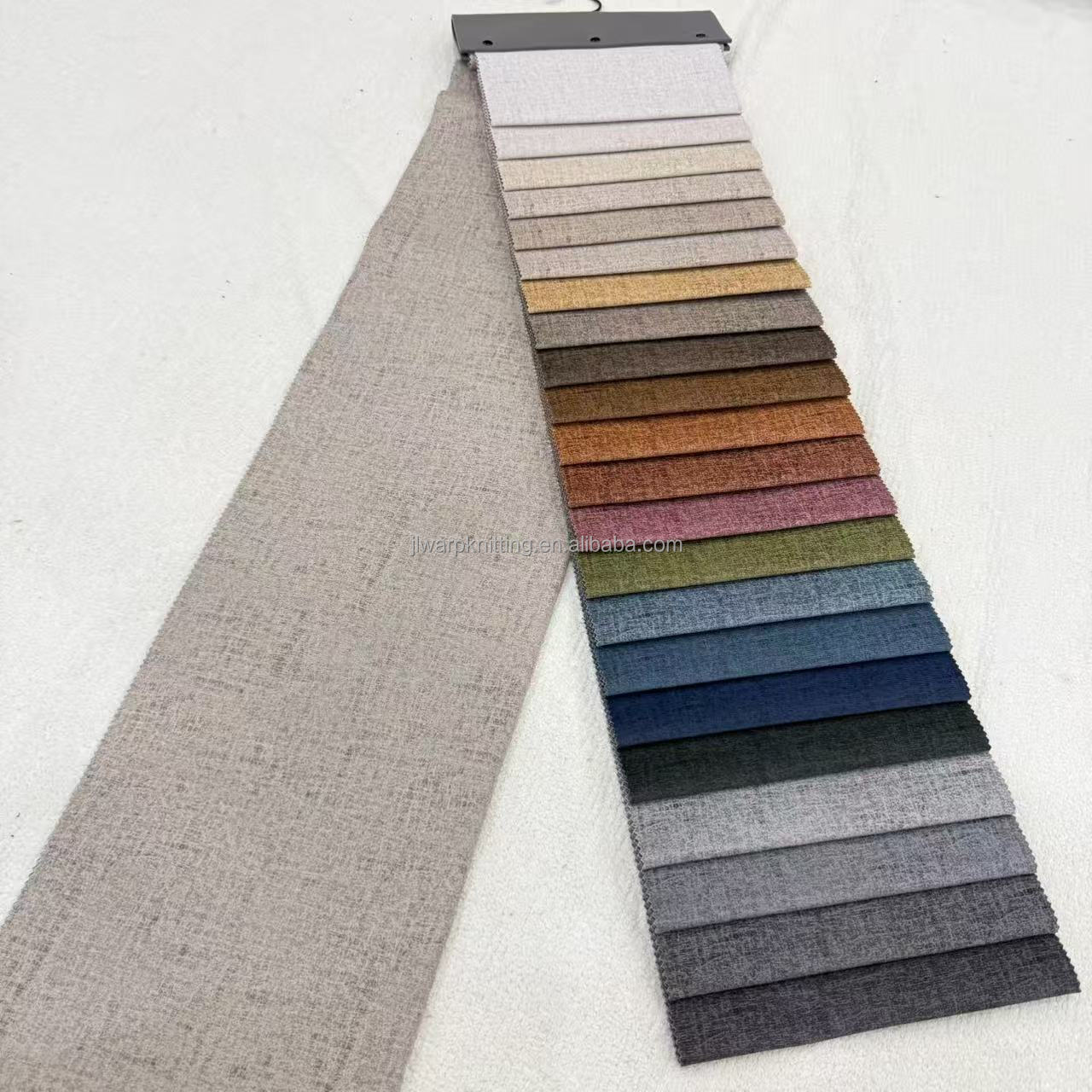 100% Polyester Plain Printed Sofa Fabric Warp Knit PE Coated Medium Weight 300GSM for Curtains Sofa Covers & Bedding