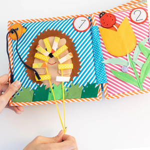 Venta al por mayor de libros tranquilos de fieltro para bebés, libro de tela suave para bebés, libro de aprendizaje silencioso y ocupado hecho a mano para niños pequeños - Product Image 5