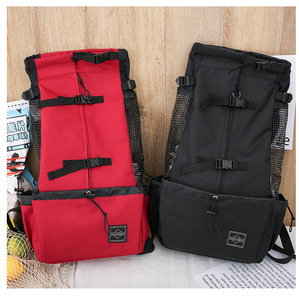 <span class=keywords><strong>Mochila</strong></span> Transpirable de Malla para Perros, <span class=keywords><strong>Mochila</strong></span> de Viaje Ajustable para Mascotas, Bolsa de Transporte para Perros para Viajes al Aire Libre - Product Image 5