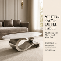 Nouvelle table basse ovale en dalle de roche, style luxe léger et moderne, pour salon, table à thé domestique, combinaison de tables d'appoint
