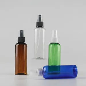 Spray Bottle 100ml 100Ml Round Pet Plastic Kids White Bright Colour Perfume Fragrance Spray Bottles
