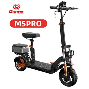 2023 new style powerful adult off road patinete electric 1200w 2 MOTORS electric scooter