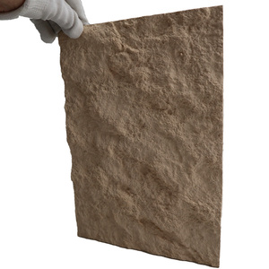 Nouveauté Panneaux de ciment en pierre Revêtement mural en béton Tuile flexible en pierre artificielle MCM ignifuge - Product Image 4