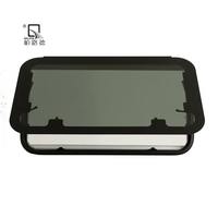 Fenêtre latérale en verre trempé extrapolée pour camping-car/caravane