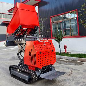 Kostenloser Versand Crawler Compact Loader Mini Dumper Frontend mit KUBOTA Dieselmotor zu verkaufen - Product Image 5
