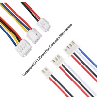 Harness Kabel Elektronik Seri PH XH GH Khusus untuk Sambungan Listrik