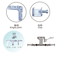 Conduit de cvc tdc bride coin machine hvac Ventilation conduit Flexible en aluminium formant l'équipement