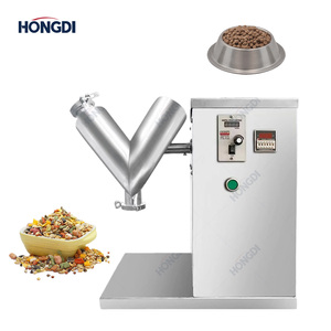 Mezcladora de Polvo Automática Eficiente de Acero Inoxidable en Forma de V con PLC para una Mezcla Uniforme en la Producción de Alimentos y Productos Químicos - Product Image 2