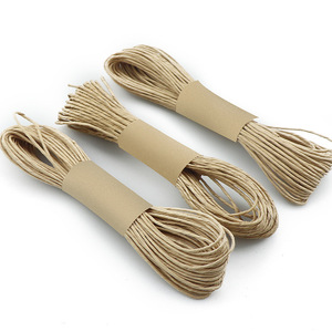 Corde de fil de papier artisanal raphia torsadé Kraft ficelle/cordon pour bricolage cadeau et décoration de la maison pour l'emballage - Product Image 4