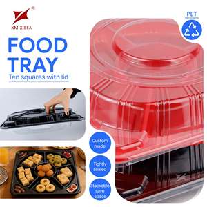 Plateau à dessert de style moyen-oriental personnalisable avec un couvercle transparent, qualité alimentaire - Product Image 5