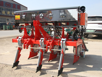Mini semoir à maïs à trois échappements avec trémie à engrais de grande capacité, adapté à divers terrains agricoles, facile à utiliser