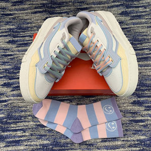 Cordones de Seda Planos Personalizados de 8mm Multicolor para Zapatillas Deportivas Casuales, Venta al por Mayor, Par Individual, Cordones de Colores - Product Image 5