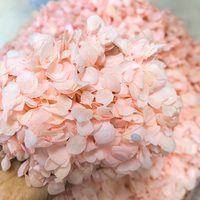 Confettis de pétales de fleurs de mariage préservées, biodégradables, roses séchées Anna, grandes feuilles, hortensias Atlantis, faits à la main, toucher réel