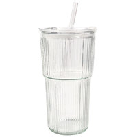 Gobelets en verre sodocalcique, grande capacité, design moderne et minimaliste, couleur unie, pour boissons