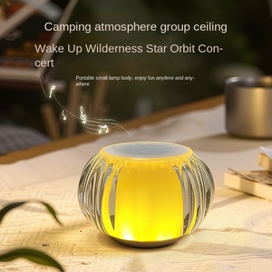 Nuova Lampada in Cristallo per Altoparlante, Lampada da Scrivania, Luce Notturna Atmosferica per Camera da Letto e Soggiorno, Subwoofer in Vetro per Esterni - Product Image 3