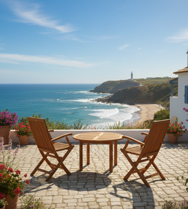 Premium rain tree wood stool with handcrafted curves organic grain and timeless natural elegance for luxury interior styling - Product Image 2