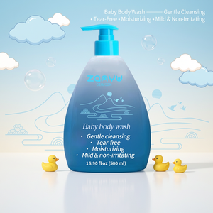 Label privé Baby <span class=keywords><strong>Luna</strong></span> Snooze Gel douche quotidien sans larmes pour nouveau-né fabriqué par nom 500ml - Product Image 3
