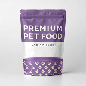 Nhà máy trực tiếp tùy chỉnh <span class=keywords><strong>Ziplock</strong></span> đứng túi không thấm nước resealable childproof dây kéo đóng gói túi cho thực phẩm đồ ăn nhẹ thức ăn vật nuôi - Product Image 6