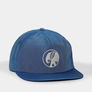 Casquette Snapback en Nylon Brodé à 5 Panneaux Non Structurée avec Logo Personnalisé OEM, Chapeau à Visière Plate Tendance - Product Image 4