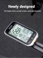 Komputer GPS/tachometer Sepeda Generasi ke-3 XOSS untuk Sepeda Jalan/Road Bike dan Sepeda Gunung, Pengukur Kecepatan Nirkabel, Komputer Sepeda G3/G3+