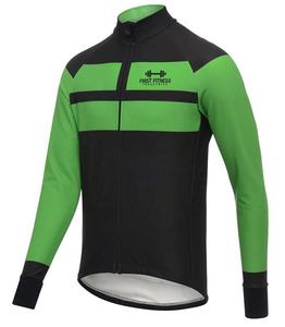 Veste coupe-vent légère et personnalisable pour homme Équipement de vélo imperméable à séchage rapide avec nom d'équipe OEM pour la saison d'hiver - Product Image 3