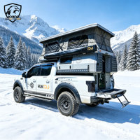 KYKY Huntoo Camper A02 Premium, douche intérieure toutes saisons, design personnalisé, camping-car préfabriqué en aluminium, camping-car coulissant dans la benne du camion