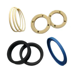 MC nylon Plastic sealing ring PE PP plastic wear-resistant guide ring Seal Wear Resistant Guide Piston o-rings