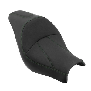 Siège double en cuir noir modifié pour <span class=keywords><strong>Kawasaki</strong></span> <span class=keywords><strong>Vulcan</strong></span> <span class=keywords><strong>S</strong></span> 650 VN650 EN650 2015-2023 - Product Image 2
