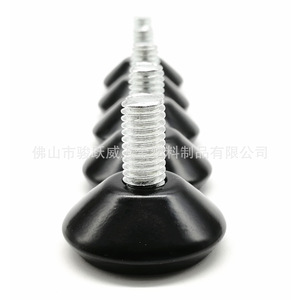 <b>Adjustable</b> Feet 25mm Diameter Plastic And Metal Furniture <b>Leg</b> For <b>Table</b> Chair Shelf Easy Installation - Product Image 5