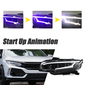 AURON ใหม่ 32V LED ชิปไฟหน้าลูเมนสูง 12v การปรับปรุงแบบ Retrofit 6000K แสงสีขาว 2016-2021 ไฟหน้า - Product Image 3