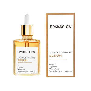 Fórmula de corrección facial líquida antienvejecimiento con infusión de vitamina C de cúrcuma natural para suavizar el maquillaje facial brillante - Product Image 2