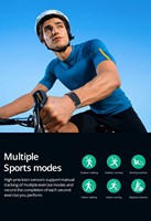 Bracelet intelligent VALDUS VITRO ECG Health Screenless, logo personnalisé OEM/ODM, moniteur de fréquence cardiaque et de forme physique