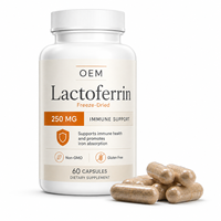Soutien Immunitaire Quotidien : Capsules de Lactoferrine pour la Maintenance Naturelle de la Défense et l'Absorption du Fer – Complément Bien-être