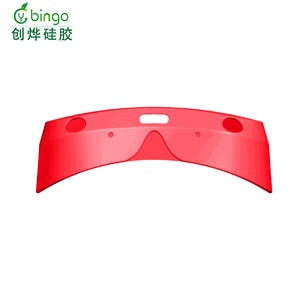 Nouvelle coque de protection sans fil pour <span class=keywords><strong>casque</strong></span> VR PICO4, en silicone souple réutilisable, anti-transpiration, antidérapante, avec logo personnalisable et couleur au choix. - Product Image 5