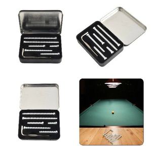 Kit de Reparación de Puntas de Taco de Billar MEZZ, Juego de Tornillos Roscados con Estuche de Almacenamiento para Mantenimiento de Tacos - Product Image 2