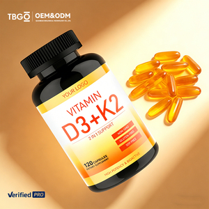 Gélules de Vitamines D3 et K2, Suppléments 10000 UI 20000 UI, Calcium, Magnésium, Zinc, Gélules de Vitamine D3 K2 - Product Image 6