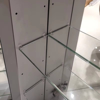 Kabinet rias LED Modern dengan Sensor cermin pintar-saklar layar sentuh pencahayaan persegi panjang Defog terpasang di dinding kustom