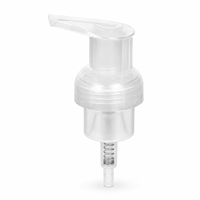 Pompe à mousse en plastique PP 40/410 anti-débordement avec verrouillage gauche-droite pour distributeur de savon liquide, mousse nettoyante et nettoyant visage – Vente en gros