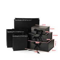 Kotak Hadiah Premium untuk Pengiring Pengantin, Dapat Digunakan Kembali, Kokoh, Ramah Lingkungan, Set Bingkai Foto, Bahan Daur Ulang, Lapisan Spons, Penutup Magnetik Mewah