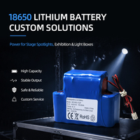 Batterie lithium-ion rechargeable 25,2 V 4400 mAh pour éclairages de scène, projecteurs PAR sans fil et projecteurs LED